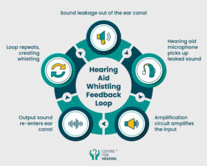 Digital Hearing Aids whistling feedback