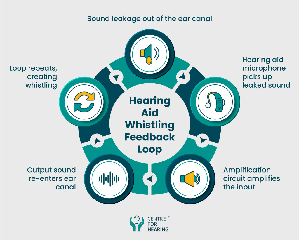 Digital Hearing Aids whistling feedback