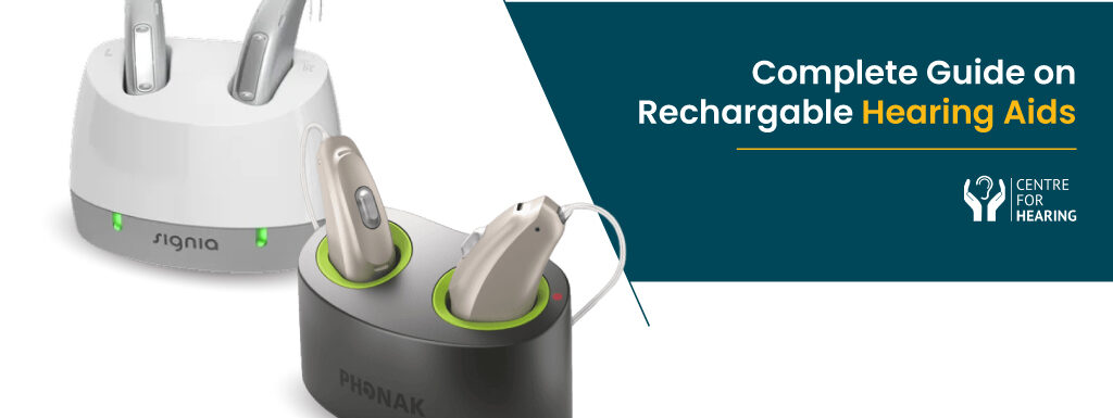 Rechargeable digital hearing aids