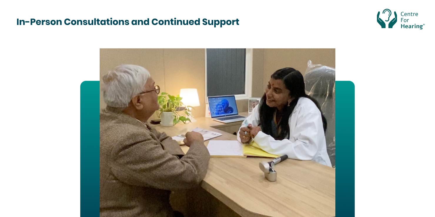 In-Person Consultations and Continued Support