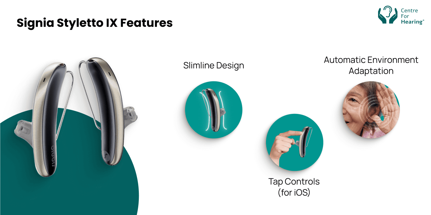 Signia Styletto IX - Style Meets Substance