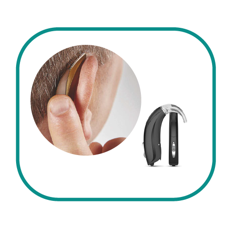 Behind The Ear (BTE) Behind The Ear (BTE)