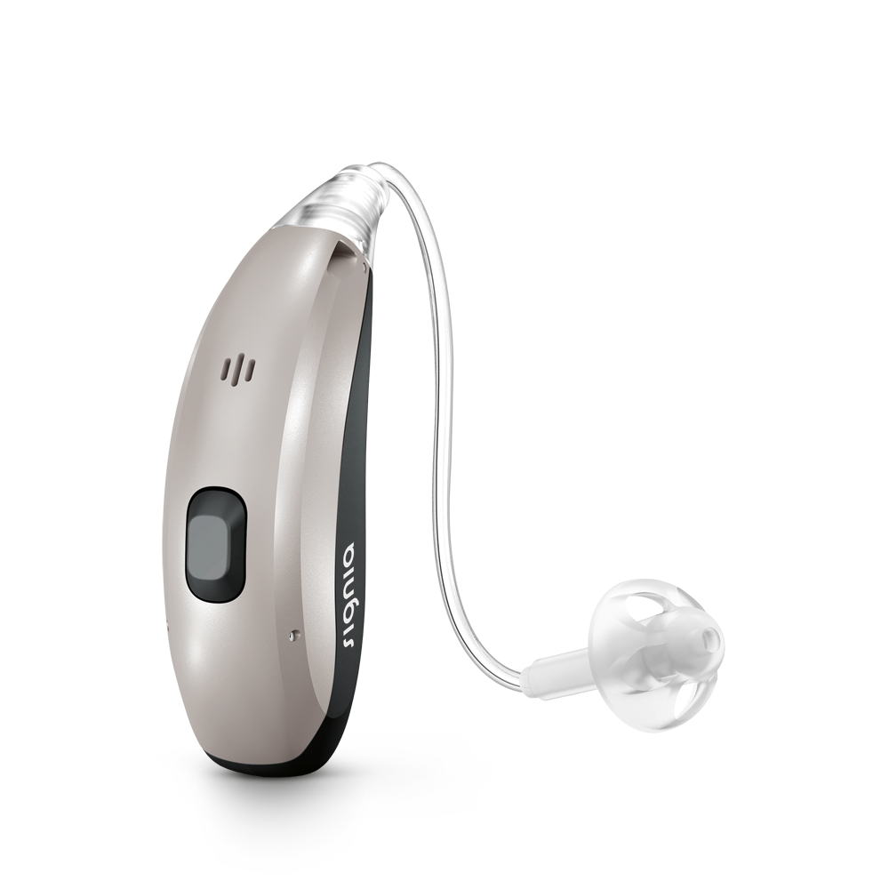 Signia Pure Charge&Go – sleek RIC hearing aid with all-day rechargeability