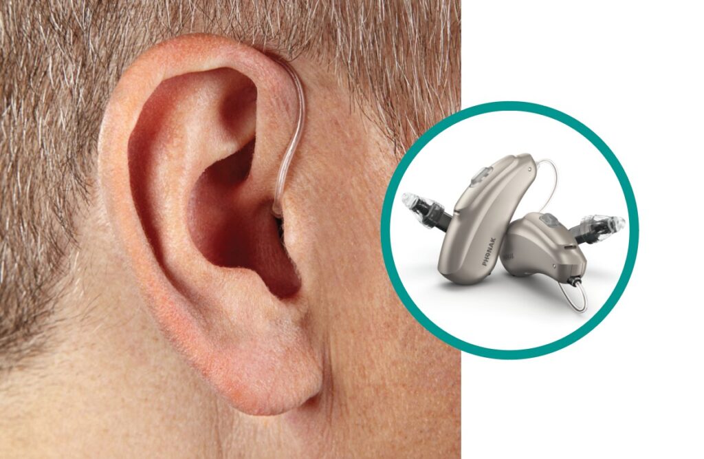 Receiver in canal hearing aid