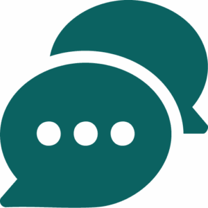 Conversation chat bubbles