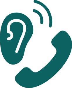 Hearing on the phone