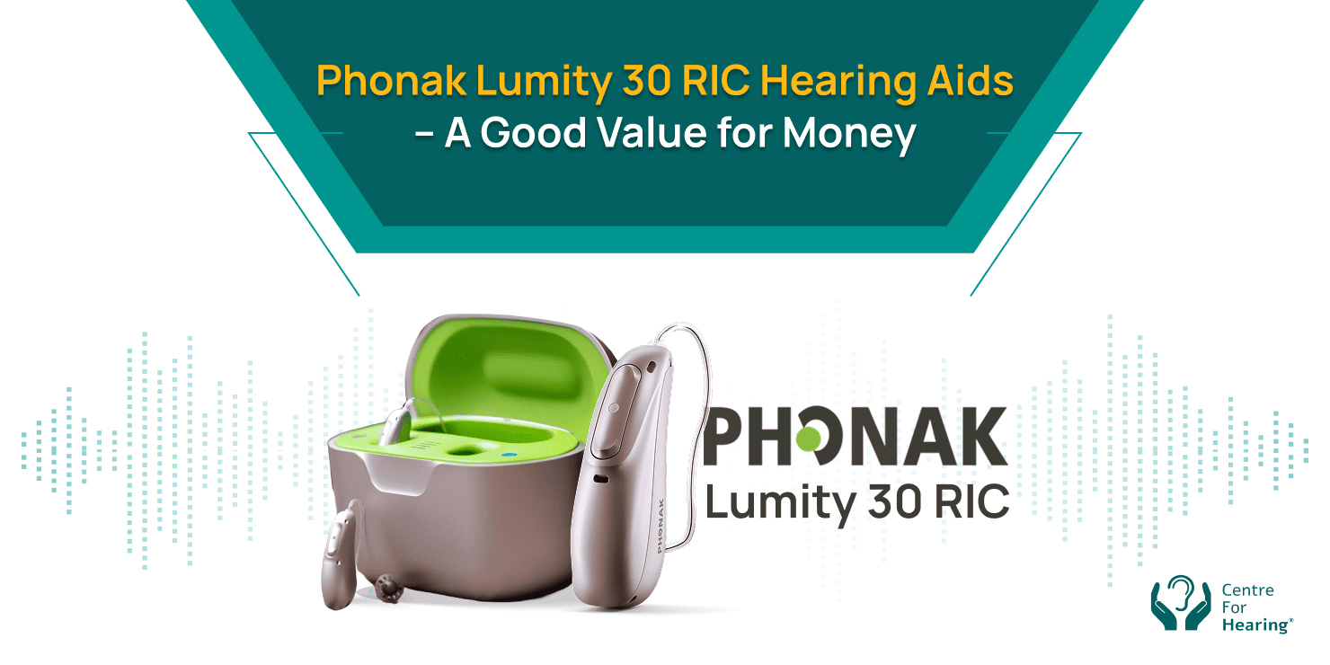 Phonak Lumity 30 RIC Hearing Aids – A Good Value for Money