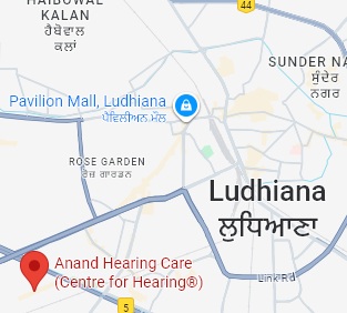 Centre for Hearing Ludhiana Location