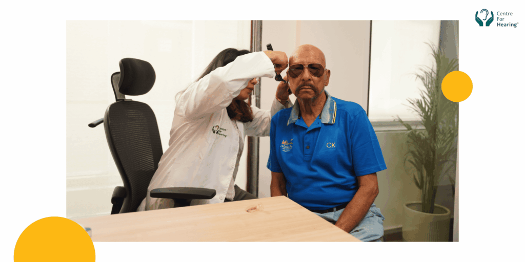 Syed Kirmani getting tested