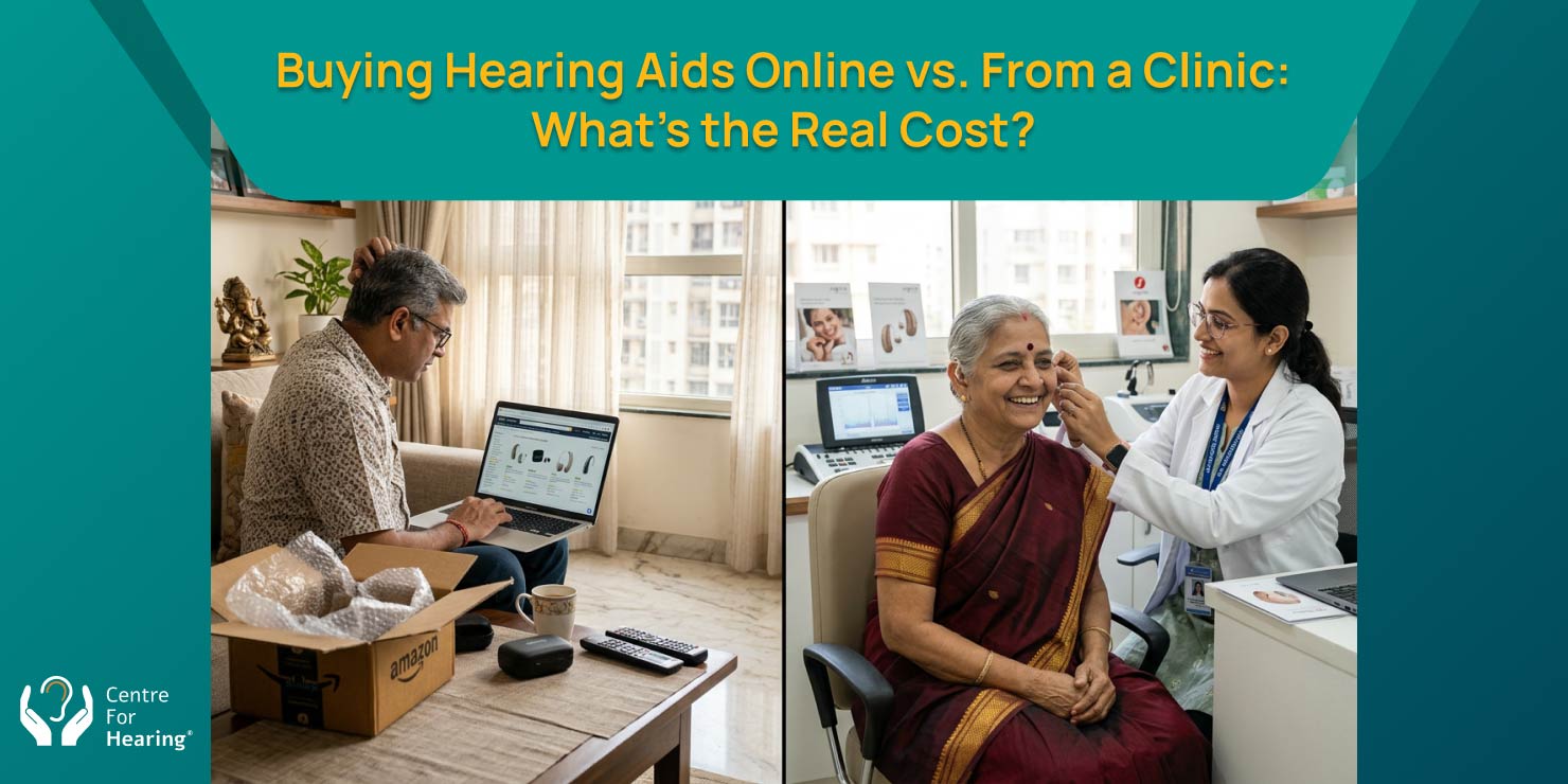 Buying Hearing Aids Online vs. From a Clinic: What’s the Real Cost?