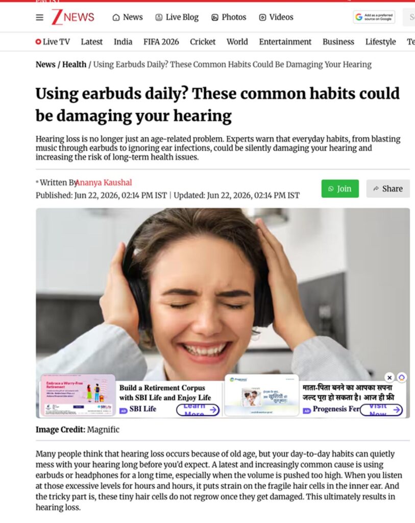 Z News earbuds article